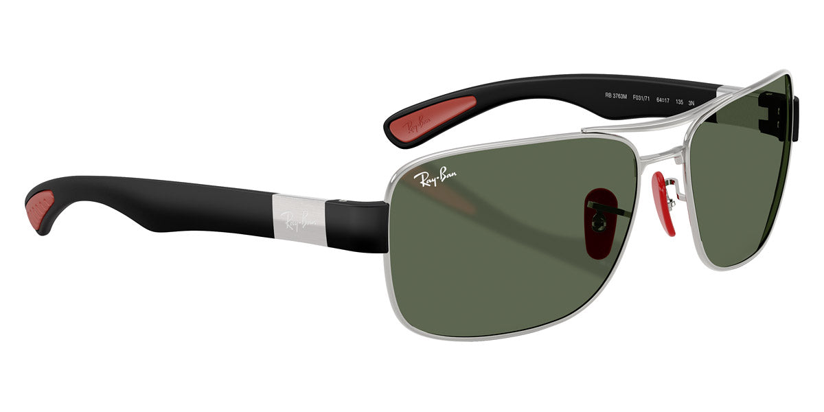 Ray-Ban™ RB3763M F03171 64 - Silver/Matte Black