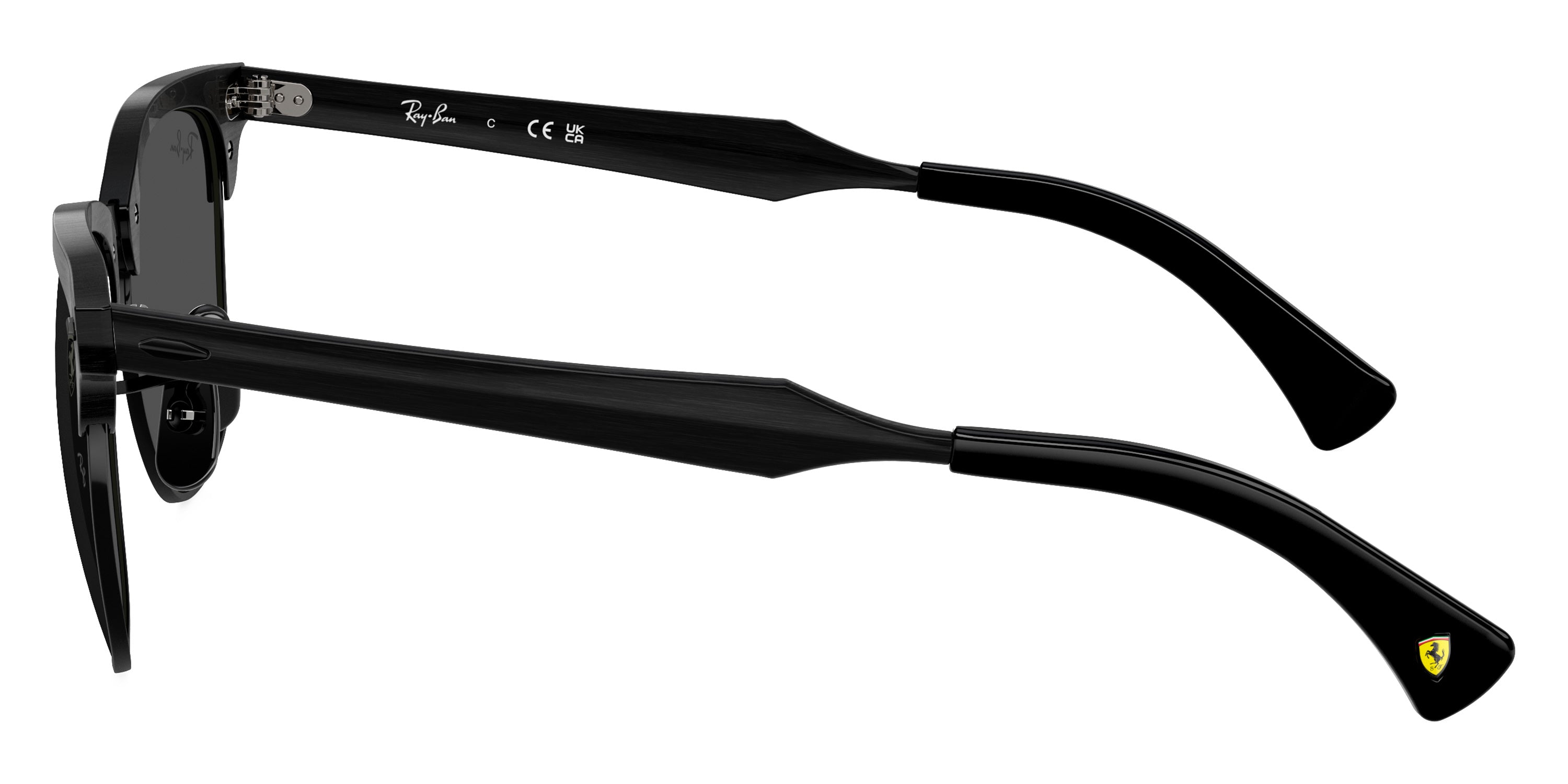 Ray-Ban™ RB3807M F111B1 51 - Brushed Black on Black