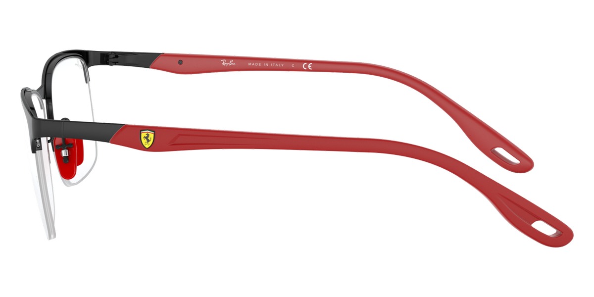 RAY-BAN SCUDERIA FERRARI EYEGLASSES - RX8416M F041 54 - Matte Black On Black