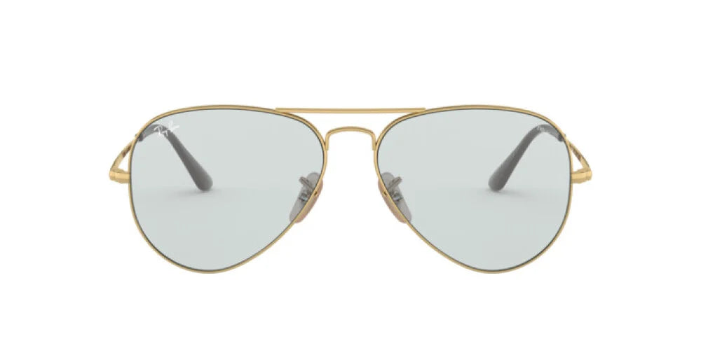 RAY-BAN SUNGLASSES AVIATOR METAL II - RB3689 001/T3 55