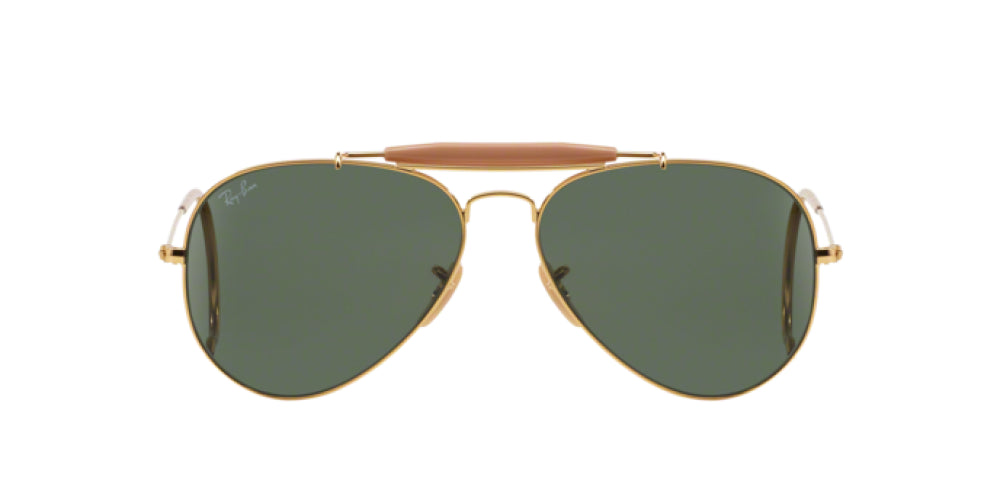RAY-BAN SUNGLASSES AVIATOR OUTDOORSMAN - RB3030 L0216 58