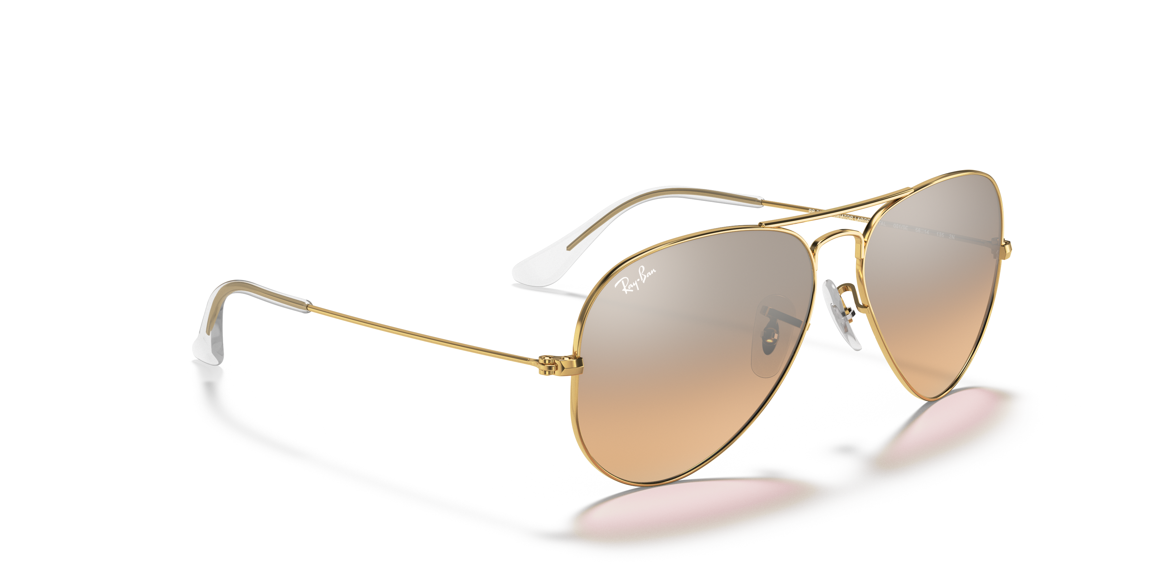 RAY-BAN SUNGLASSES AVIATOR - RB3025 001/3E 58