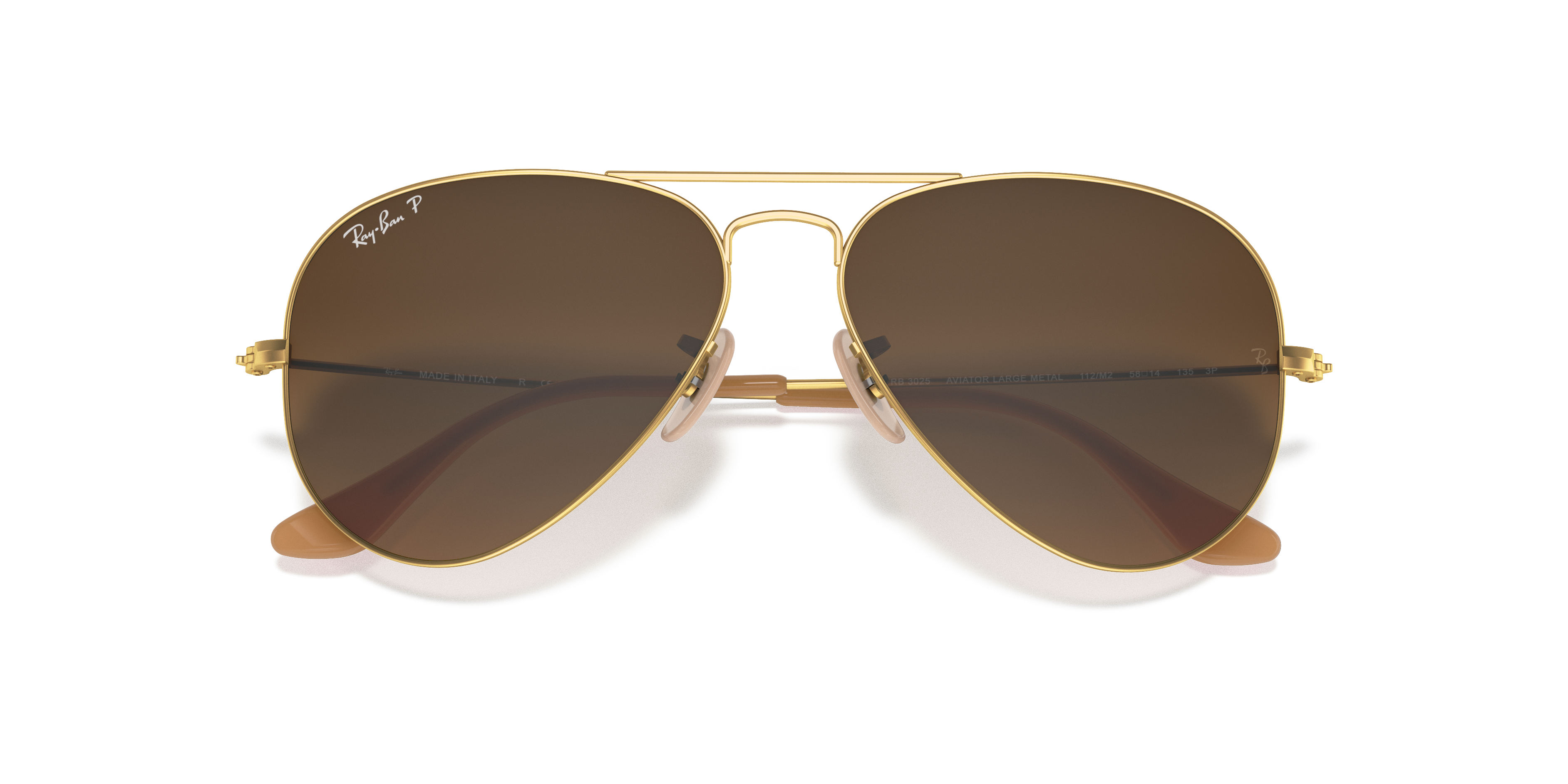 RAY-BAN SUNGLASSES AVIATOR - RB3025 112/M2 55