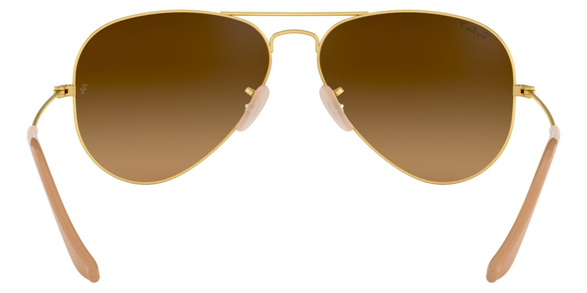 RAY-BAN SUNGLASSES AVIATOR - RB3025 112/M2 58 - Matte Arista