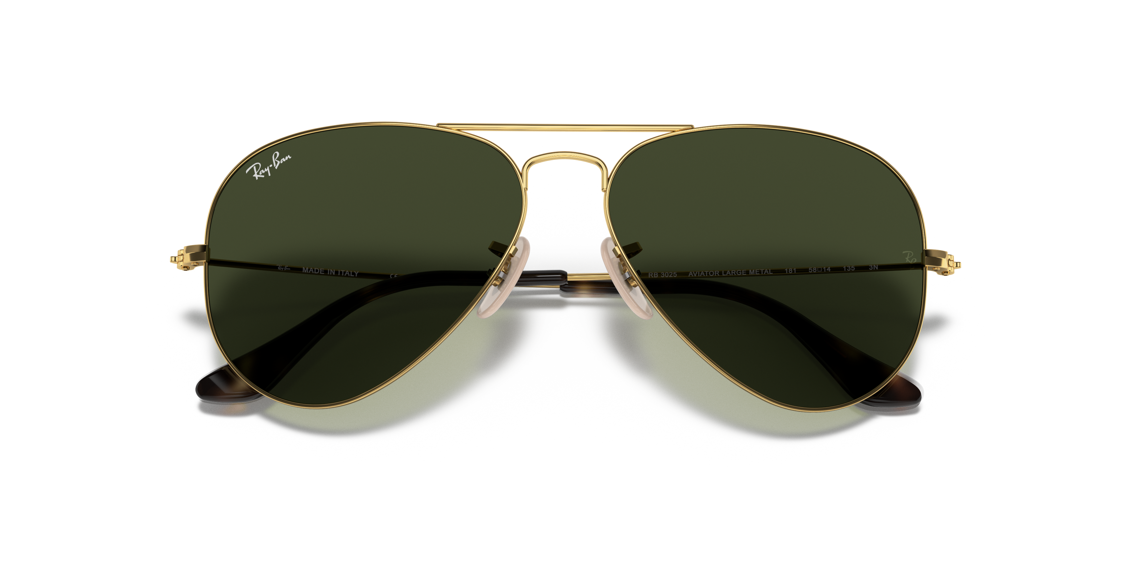 RAY-BAN SUNGLASSES AVIATOR - RB3025 181 58