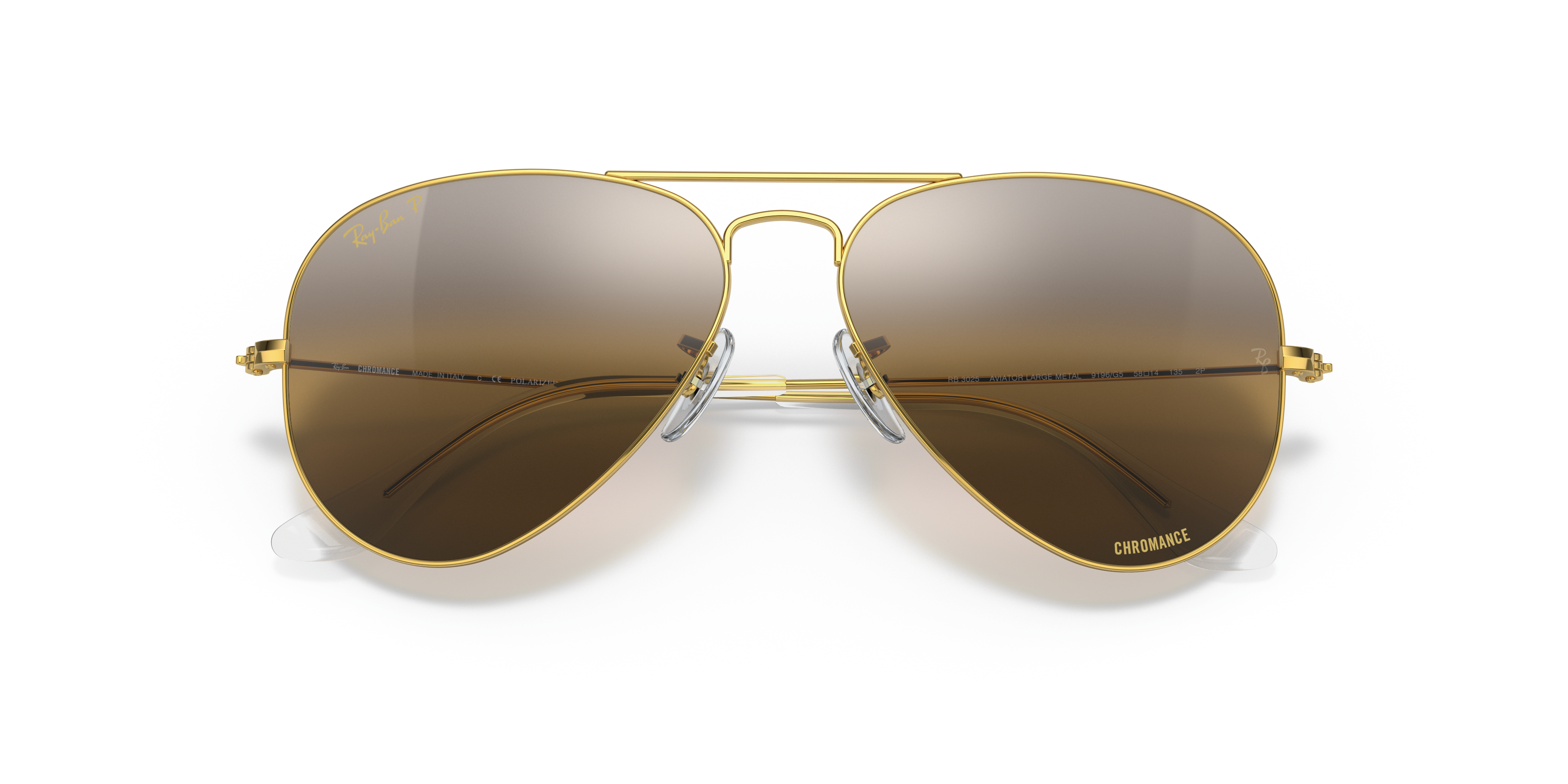 RAY-BAN SUNGLASSES AVIATOR - RB3025 9196G5 58