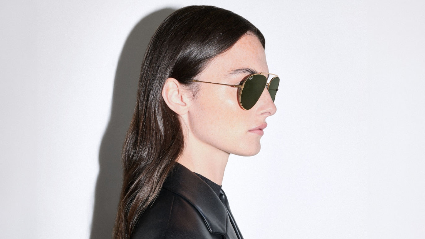 RAY-BAN SUNGLASSES AVIATOR REVERSE - RBR0101S 001/VR 59