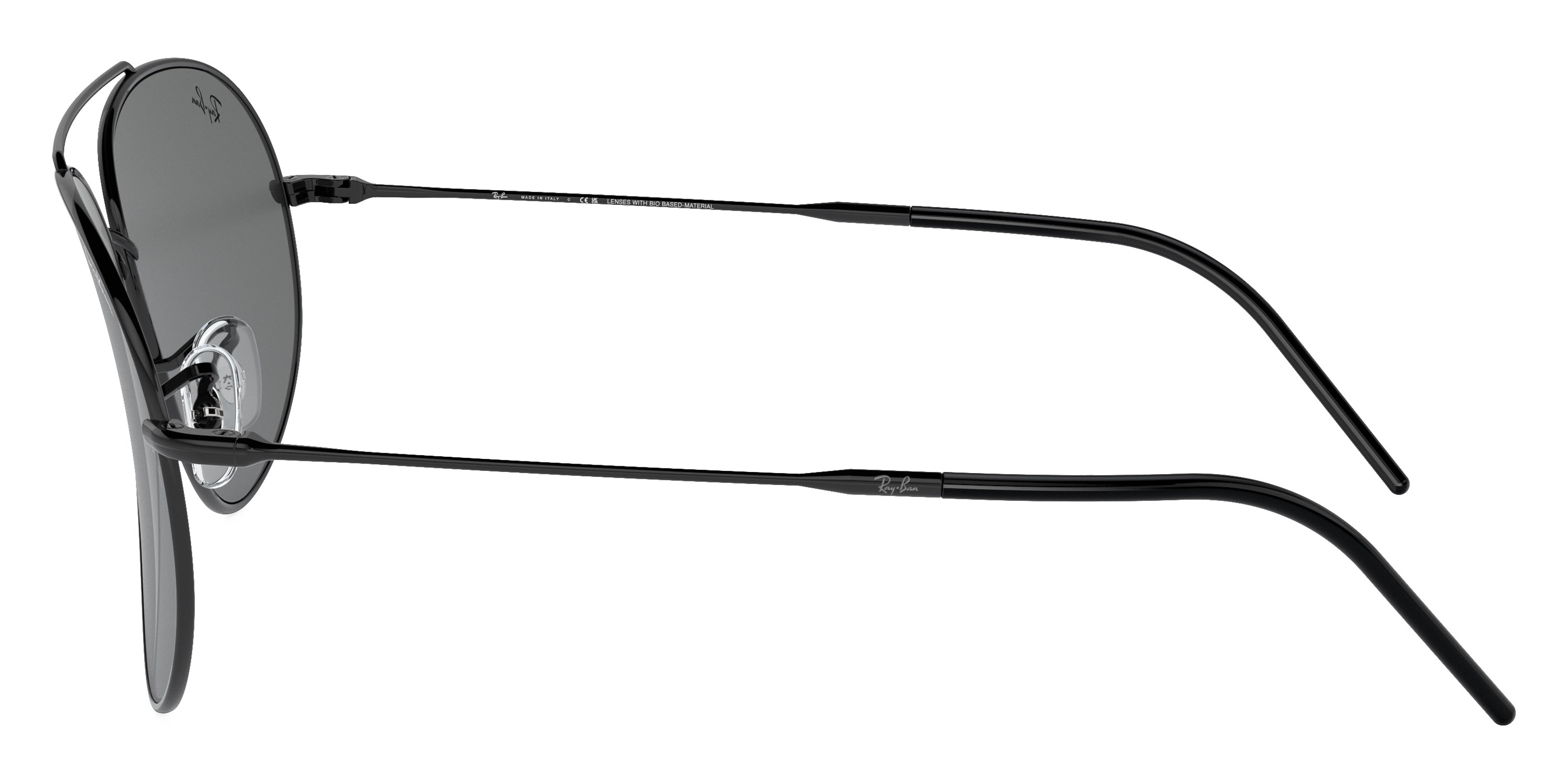 RAY-BAN SUNGLASSES AVIATOR REVERSE - RBR0101S 002/GR 59 - Black