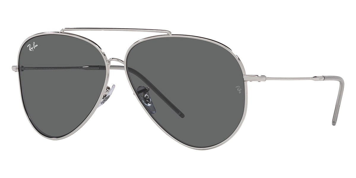 RAY-BAN SUNGLASSES AVIATOR REVERSE - RBR0101S 003/GR 59 - Silver