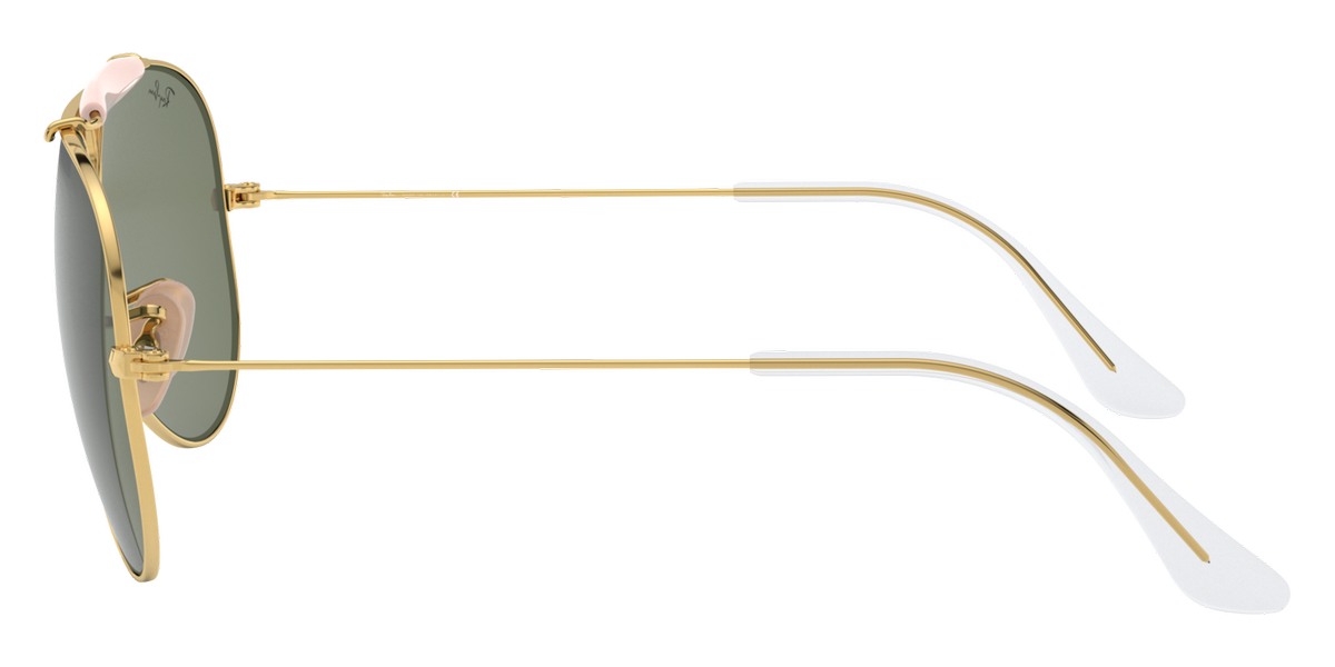 RAY-BAN SUNGLASSES AVIATOR SHOOTER - RB3138 001 58 - Arista