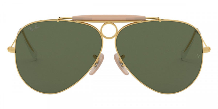 RAY-BAN SUNGLASSES AVIATOR SHOOTER - RB3138 W3401 58 - Arista