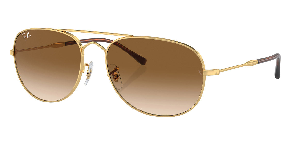 RAY-BAN SUNGLASSES BAIN BRIDGE - RB3735 001/51 57 - Gold