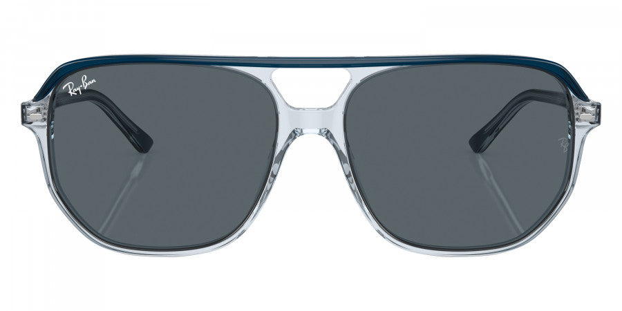 RAY-BAN SUNGLASSES BILL ONE - RB2205 1397R5 60 - Blue on Transparent Blue