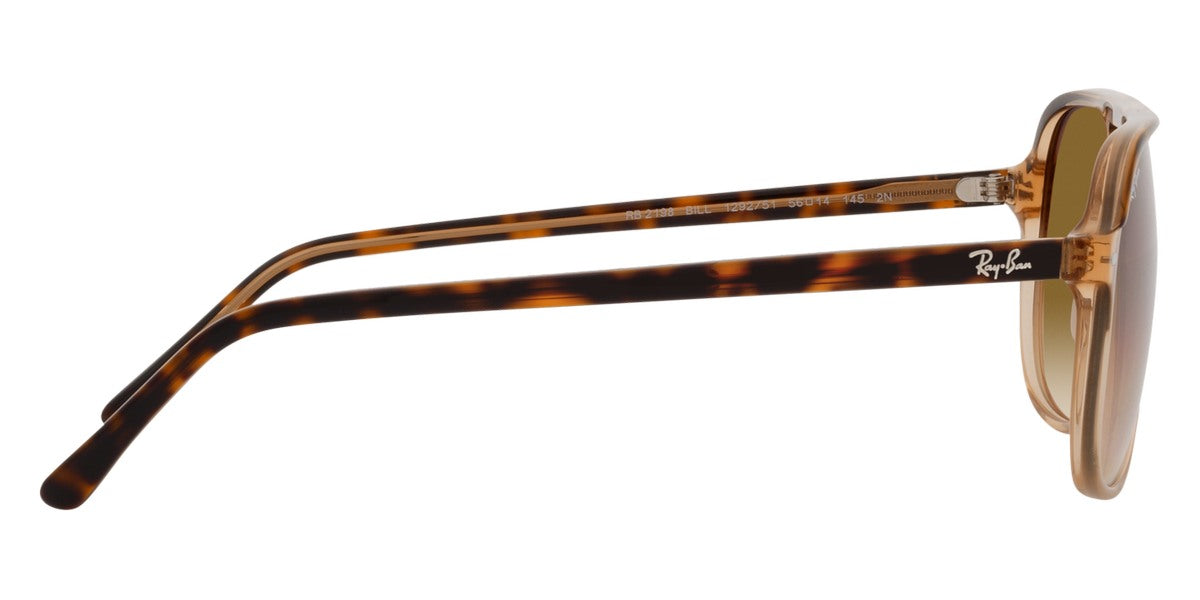RAY-BAN SUNGLASSES BILL - RB2198 129251 60 - Havana on Transparent Brown