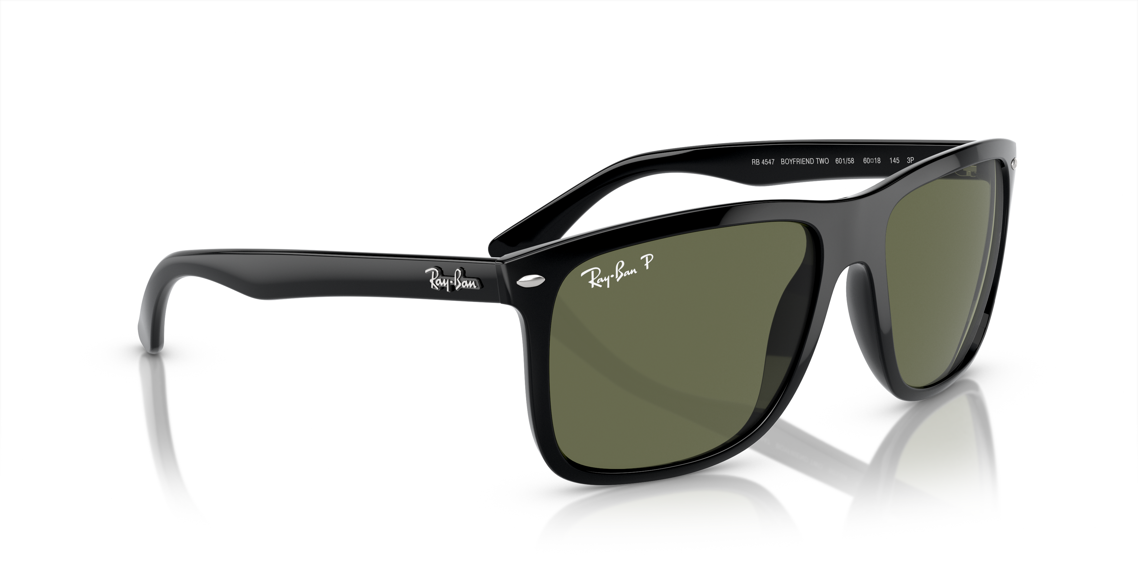 RAY-BAN SUNGLASSES BOYFRIEND TWO - RB4547 601/58 57