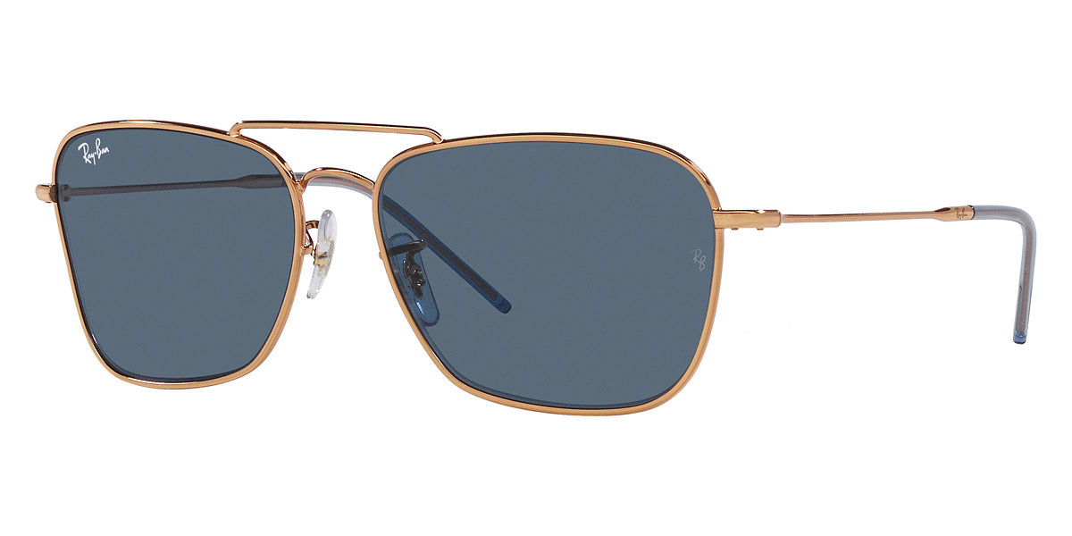 RAY-BAN SUNGLASSES CARAVAN REVERSE - RBR0102S Rose Gold