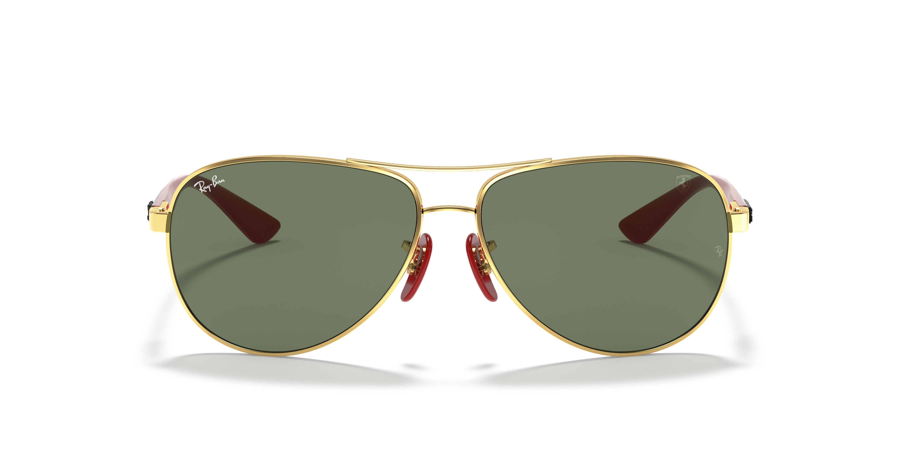 RAY-BAN SUNGLASSES CARBON FIBRE SCUDERIA FERRARI - RB8313M F00871 61