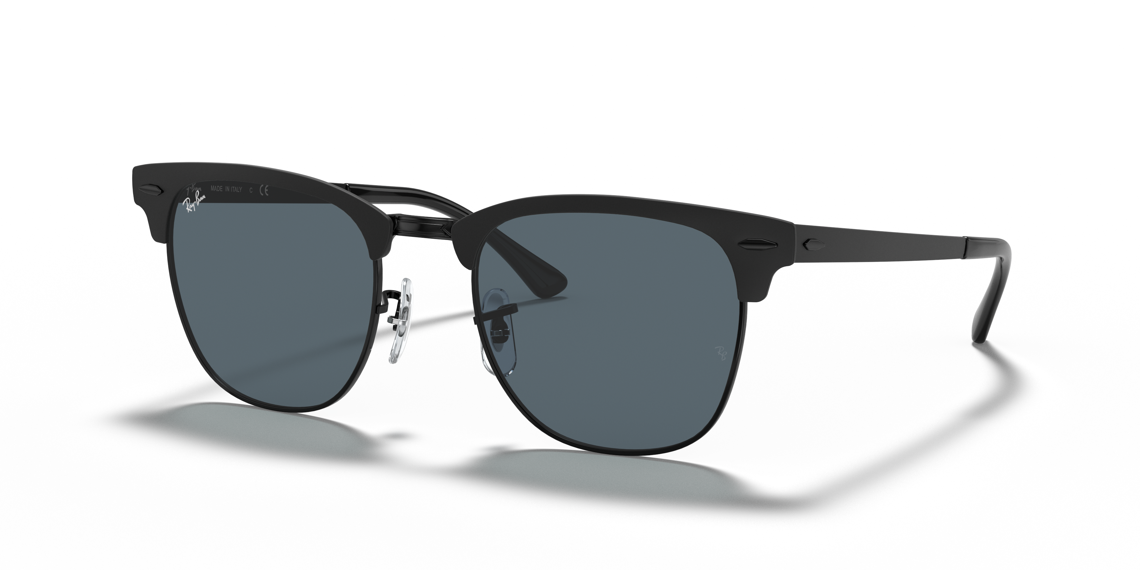 RAY-BAN SUNGLASSES CLUBMASTER METAL - RB3716 186/R5 51