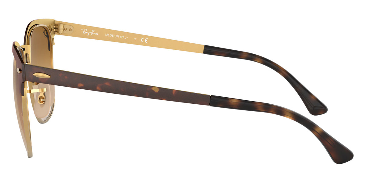 RAY-BAN SUNGLASSES CLUBMASTER METAL - RB3716 900851 51 - Havana On Arista
