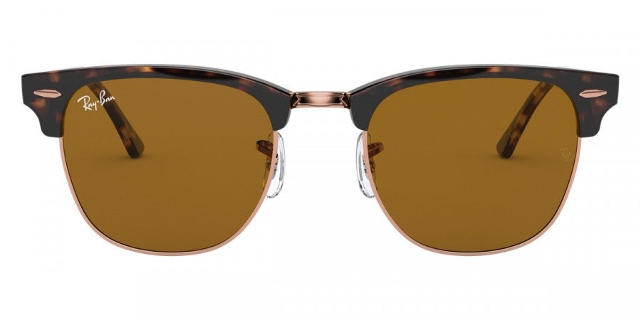 RAY-BAN SUNGLASSES CLUBMASTER - RB3016 130933 51 - Havana