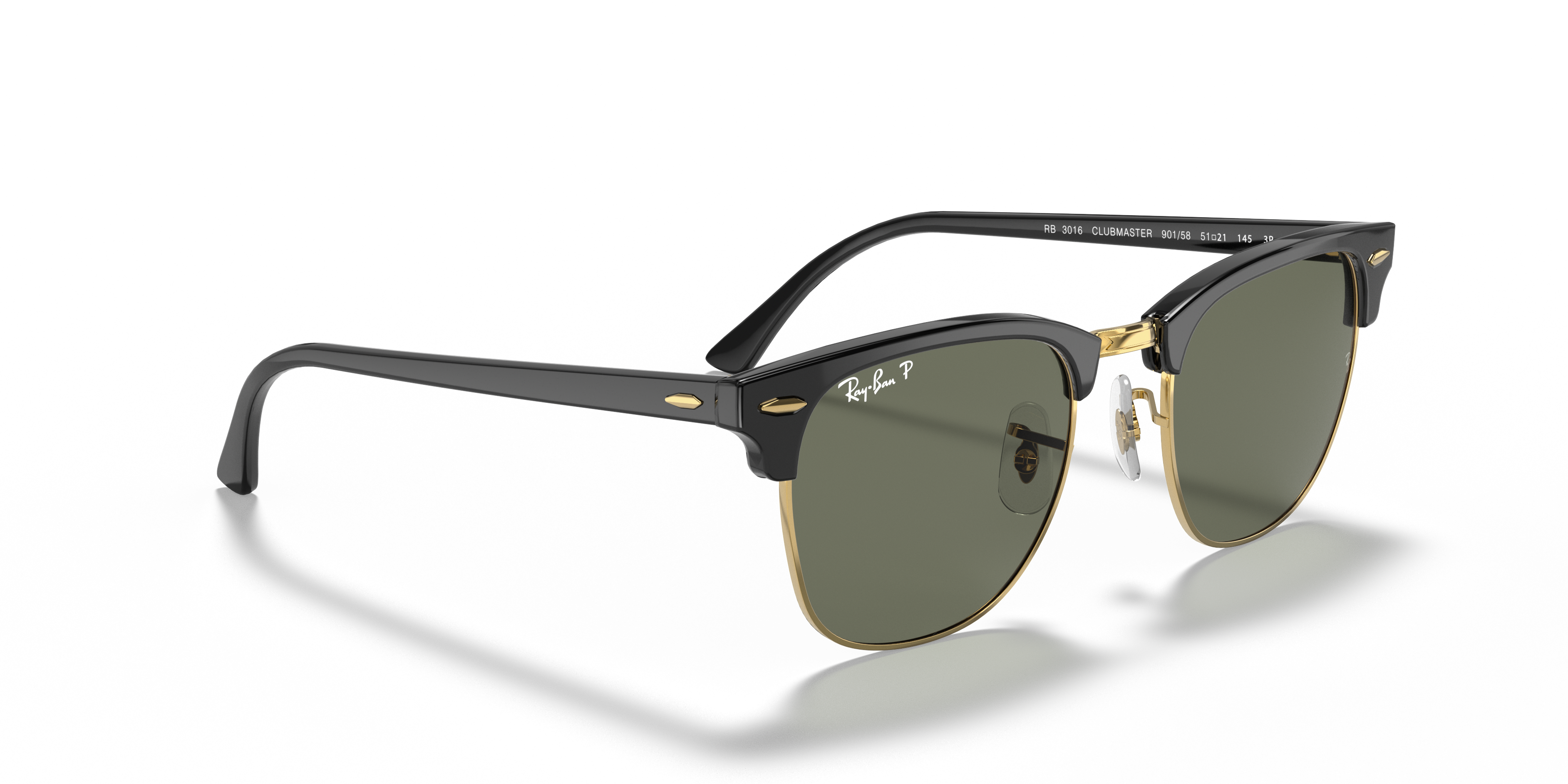 RAY-BAN SUNGLASSES CLUBMASTER - RB3016 901/58 49