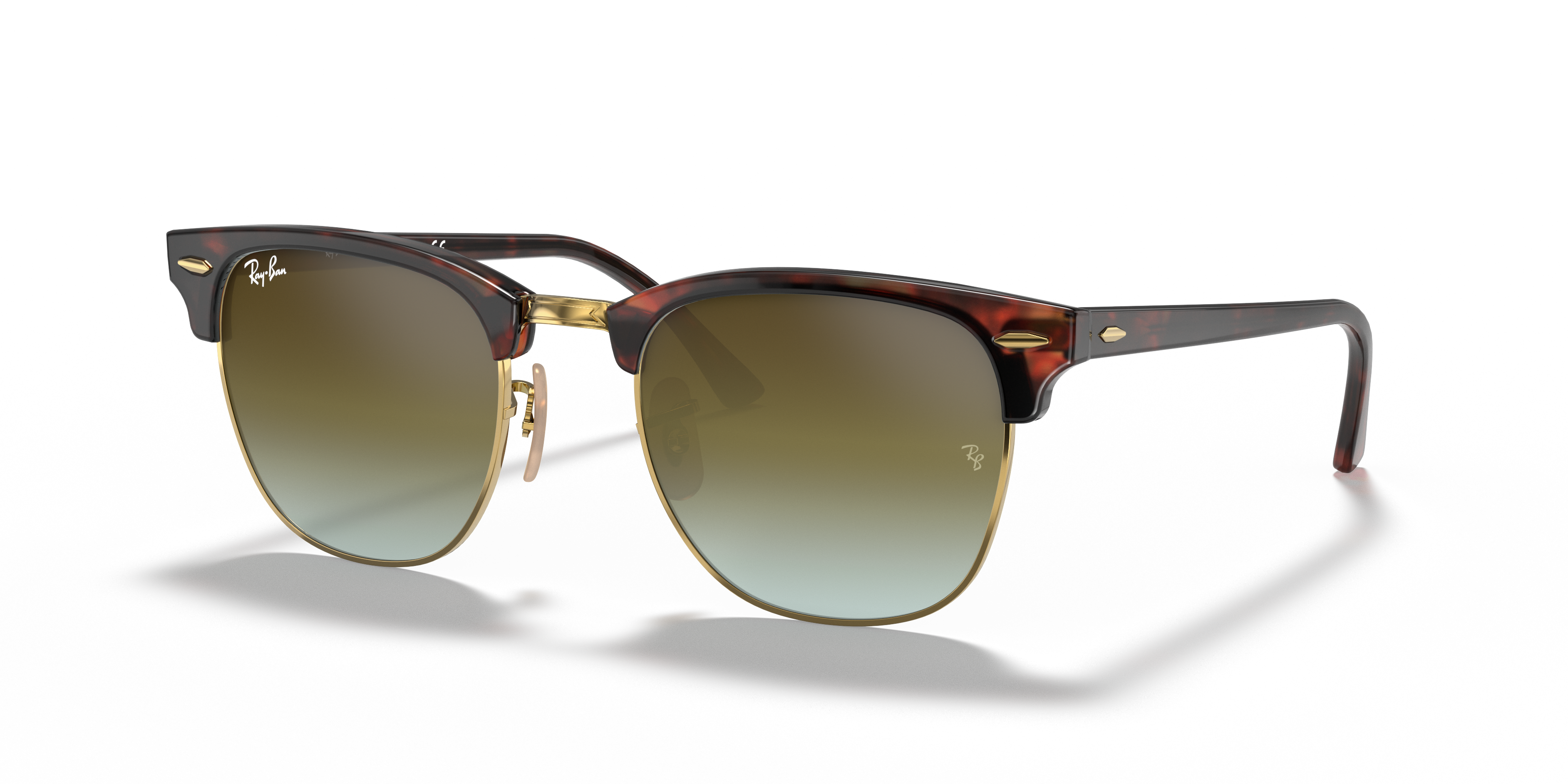 RAY-BAN SUNGLASSES CLUBMASTER - RB3016 990/9J 51