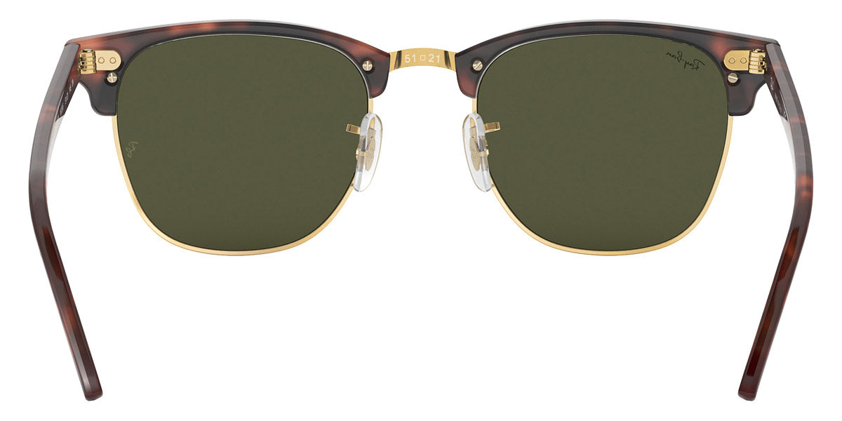 RAY-BAN SUNGLASSES CLUBMASTER - RB3016 W0366 55 - Tortoise on Gold