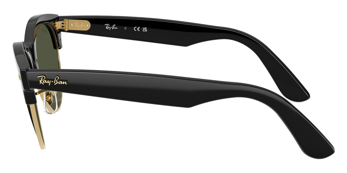 RAY-BAN SUNGLASSES CLUBMASTER WAY - RB2341 901/31 51 - Black on Gold