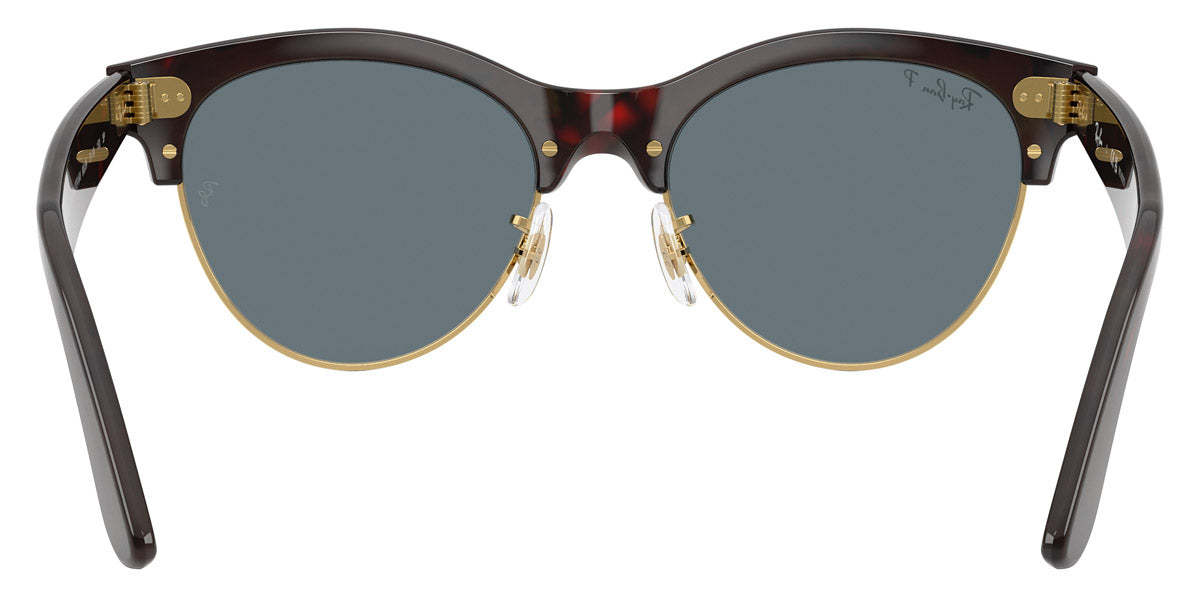 RAY-BAN SUNGLASSES CLUBMASTER WAY - RB2341 990/3R 51 - Red Havana on Gold