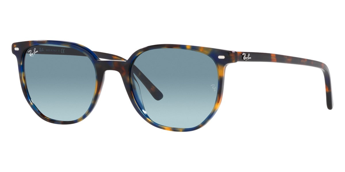 RAY-BAN SUNGLASSES ELLIOT - RB2197 13563M 54 - Yellow and Blue Havana/Tortoise
