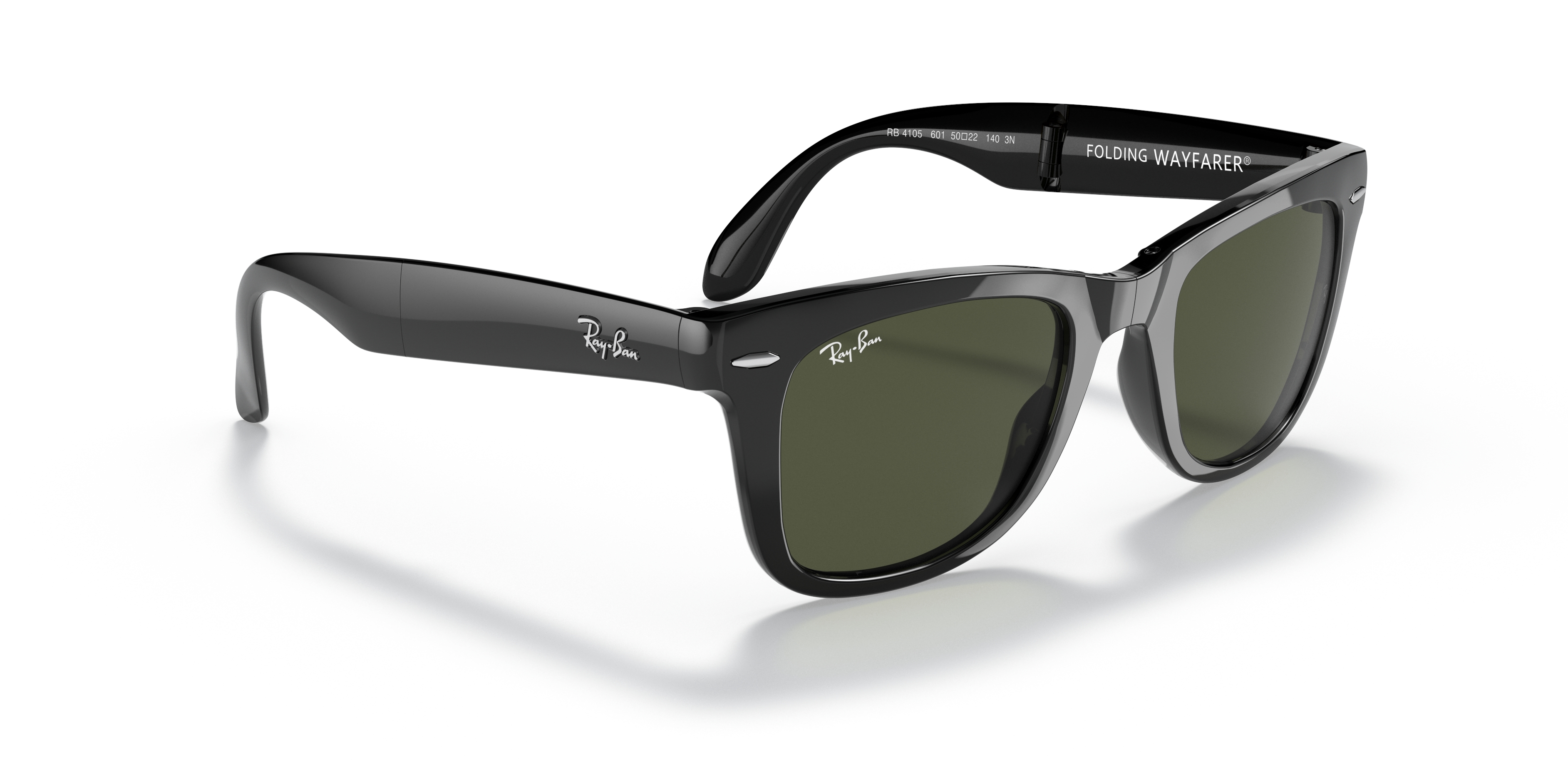 RAY-BAN SUNGLASSES FOLDING WAYFARER - RB4105 601 54