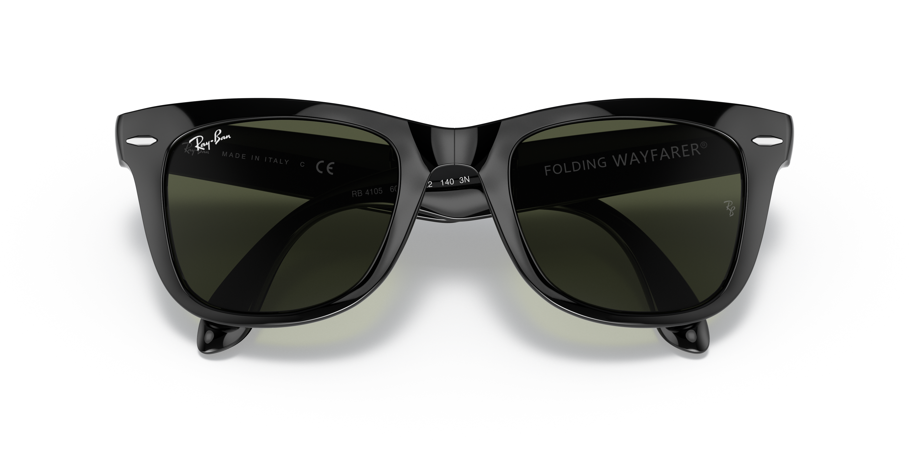 RAY-BAN SUNGLASSES FOLDING WAYFARER - RB4105 601 54