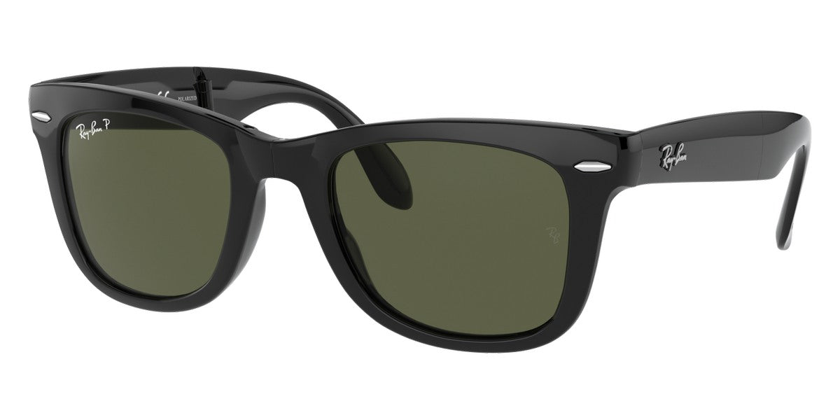 RAY-BAN SUNGLASSES FOLDING WAYFARER - RB4105 601/58 50 - Black