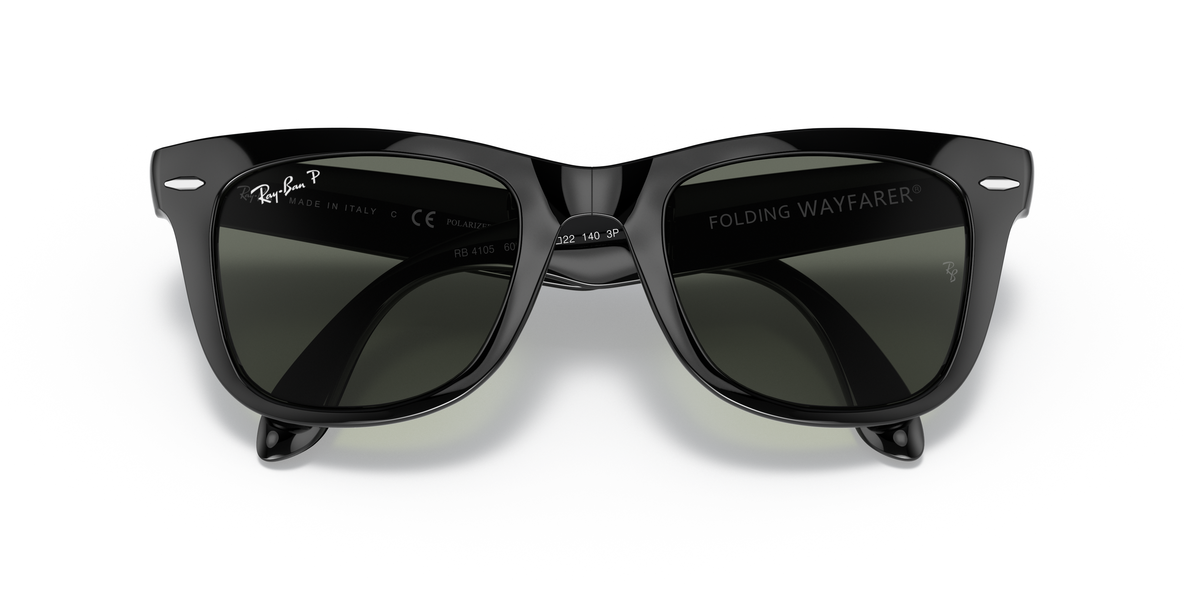 RAY-BAN SUNGLASSES FOLDING WAYFARER - RB4105 601/58 54