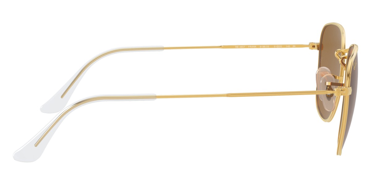 RAY-BAN SUNGLASSES FRANK - Frank RB3857 919633 51 - Legend Gold