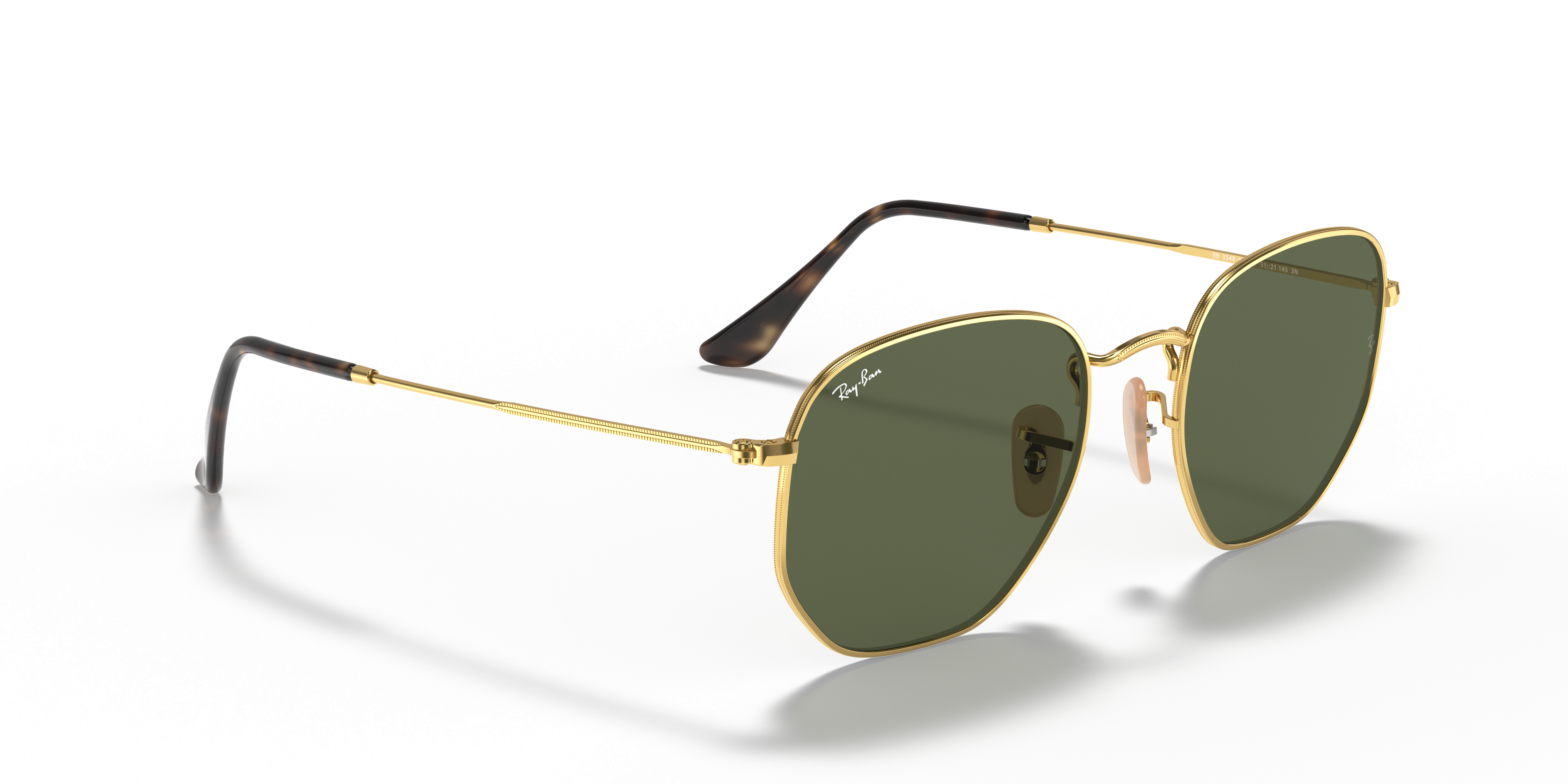 RAY-BAN SUNGLASSES HEXAGONAL - RB3548N 001 54