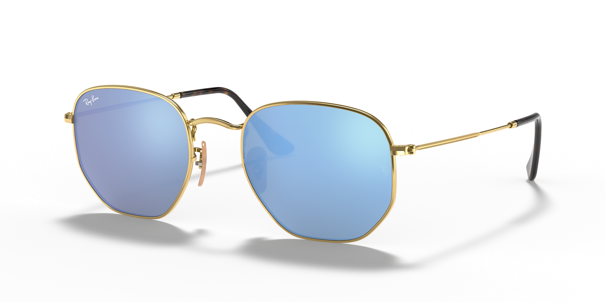 RAY-BAN SUNGLASSES HEXAGONAL - RB3548N 001/9O 51