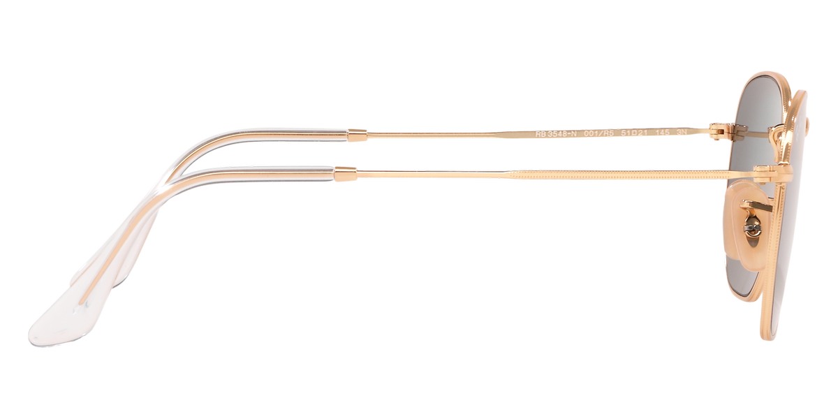 RAY-BAN SUNGLASSES HEXAGONAL - RB3548N 001/R5 51 - Arista