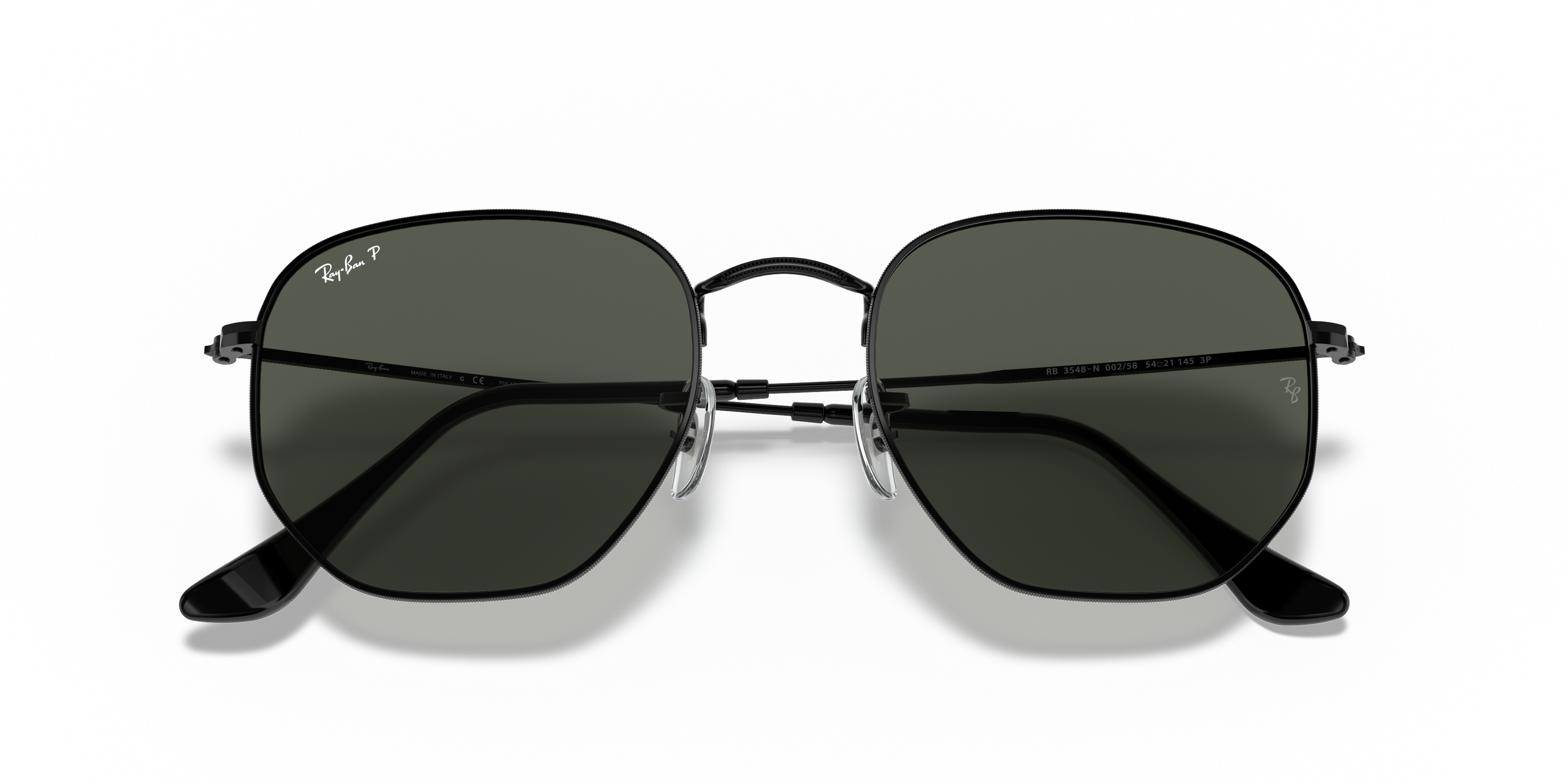 RAY-BAN SUNGLASSES HEXAGONAL - RB3548N 002/58
