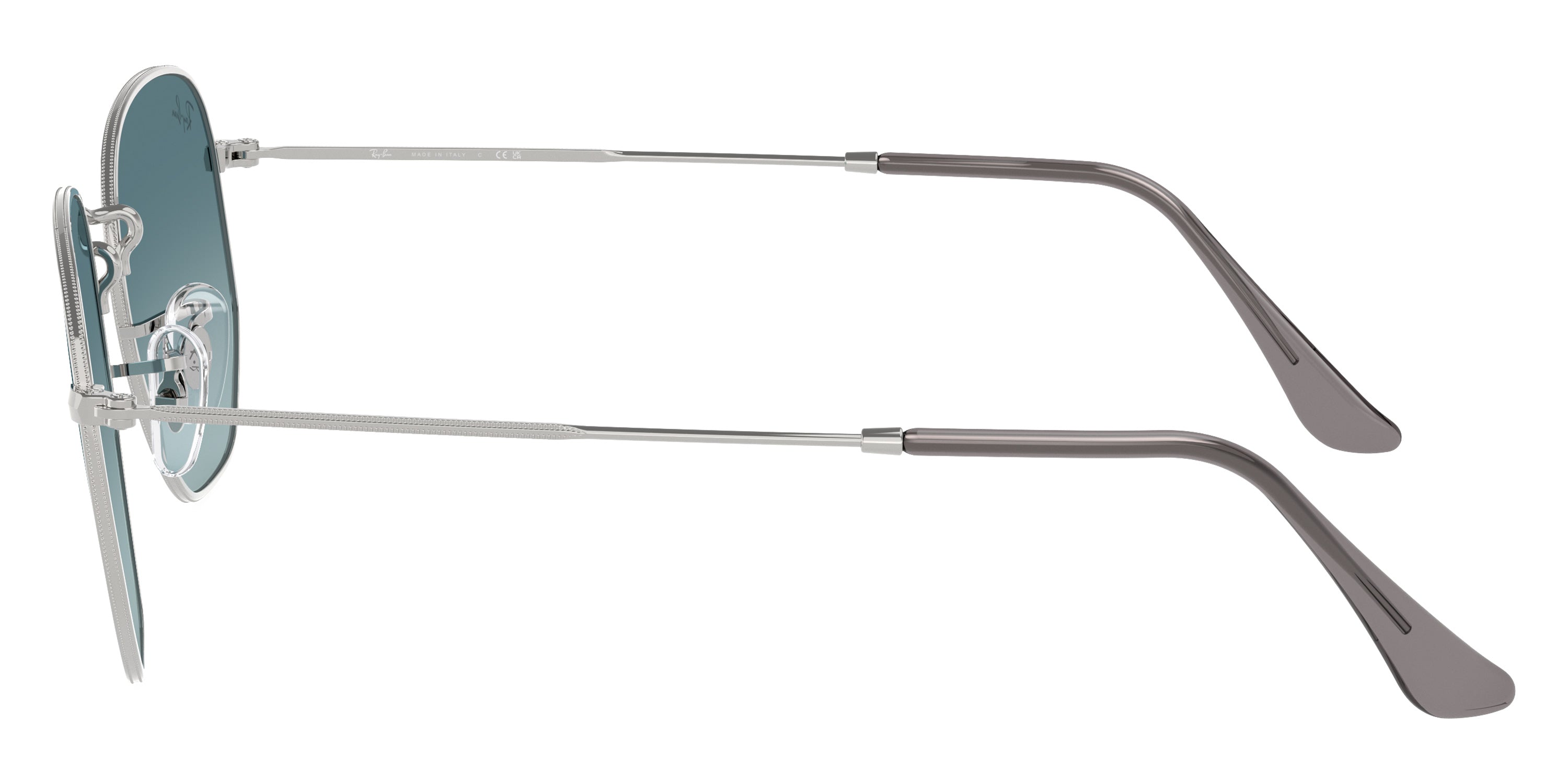 RAY-BAN SUNGLASSES HEXAGONAL - RB3548N 003/3M 51 - Silver