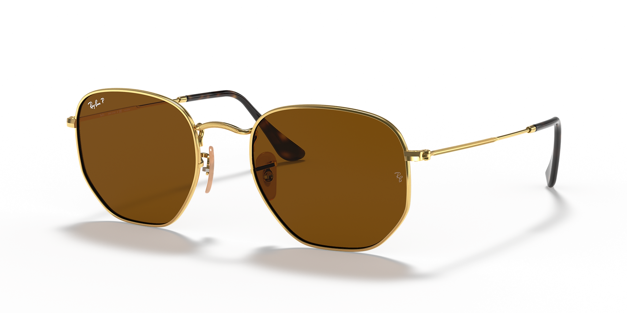 RAY-BAN SUNGLASSES HEXAGONAL - RB3548N Flat Lenses