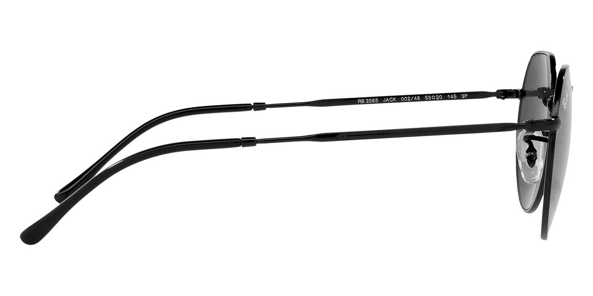 RAY-BAN SUNGLASSES JACK - RB3565 002/48 55 - Black