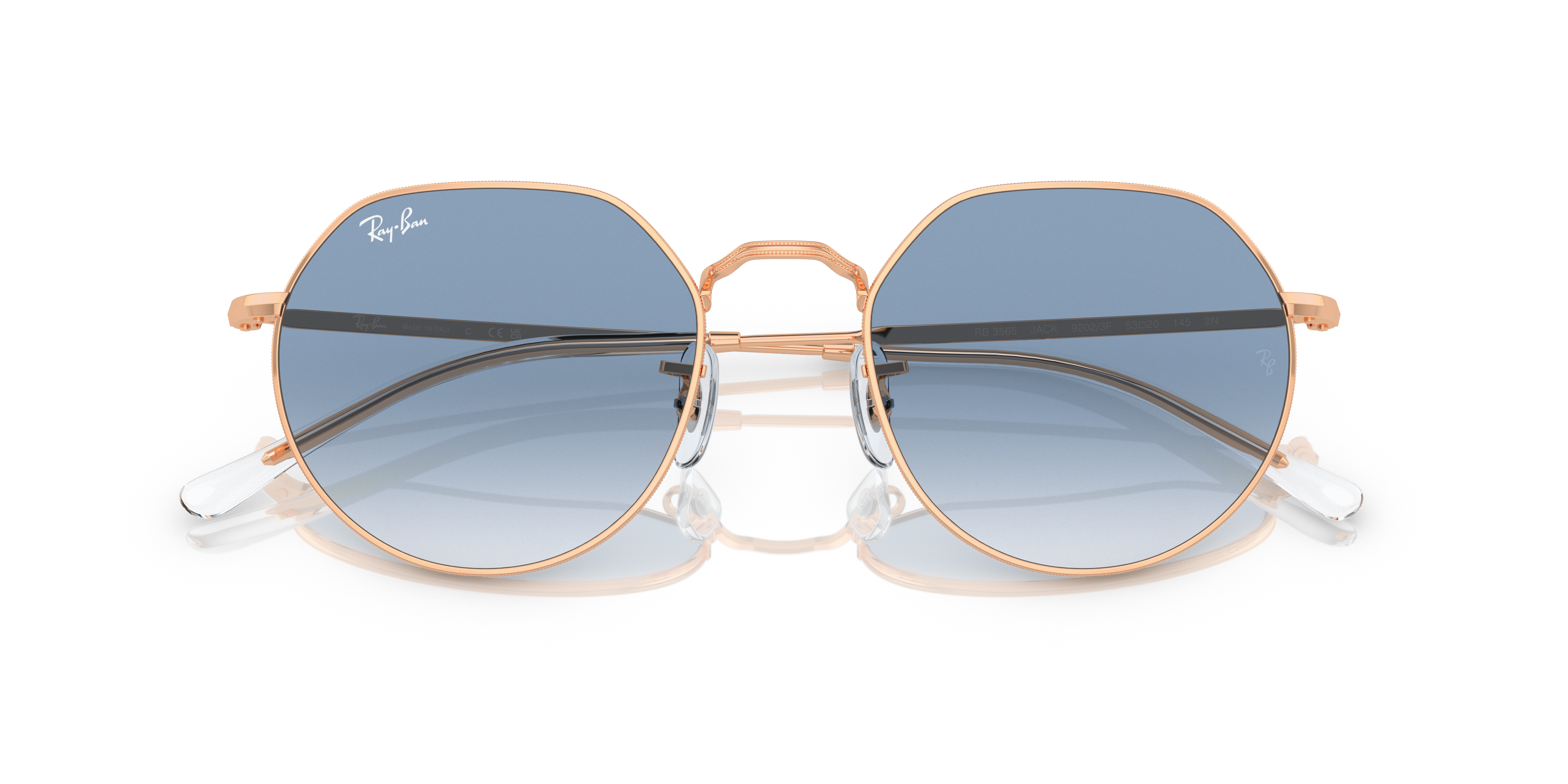 RAY-BAN SUNGLASSES JACK - RB3565 92023F 53