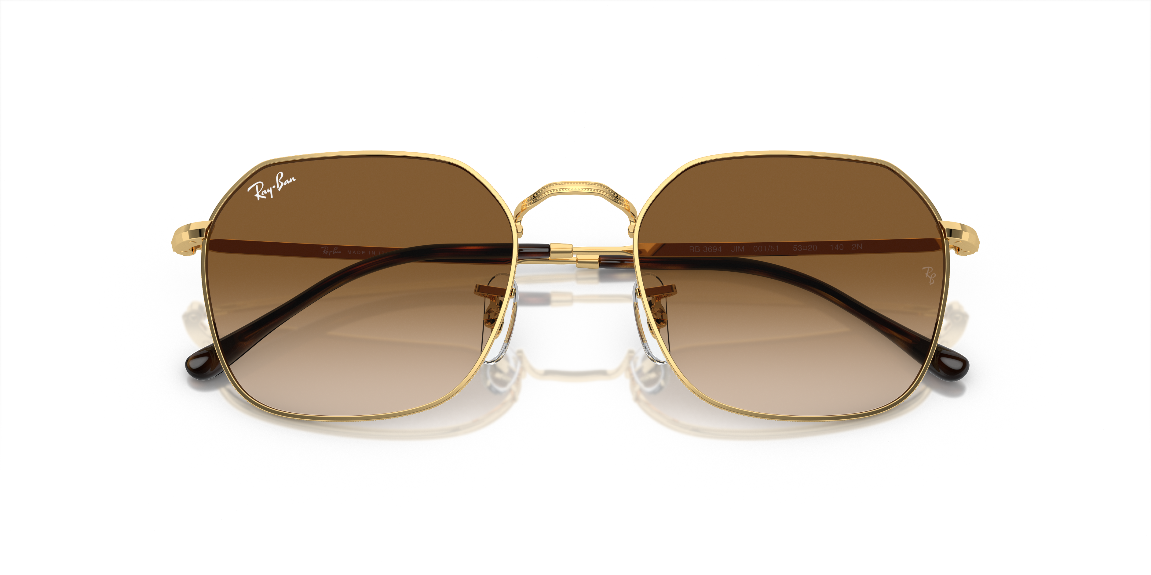 RAY-BAN SUNGLASSES JIM - RB3694 001/51 53