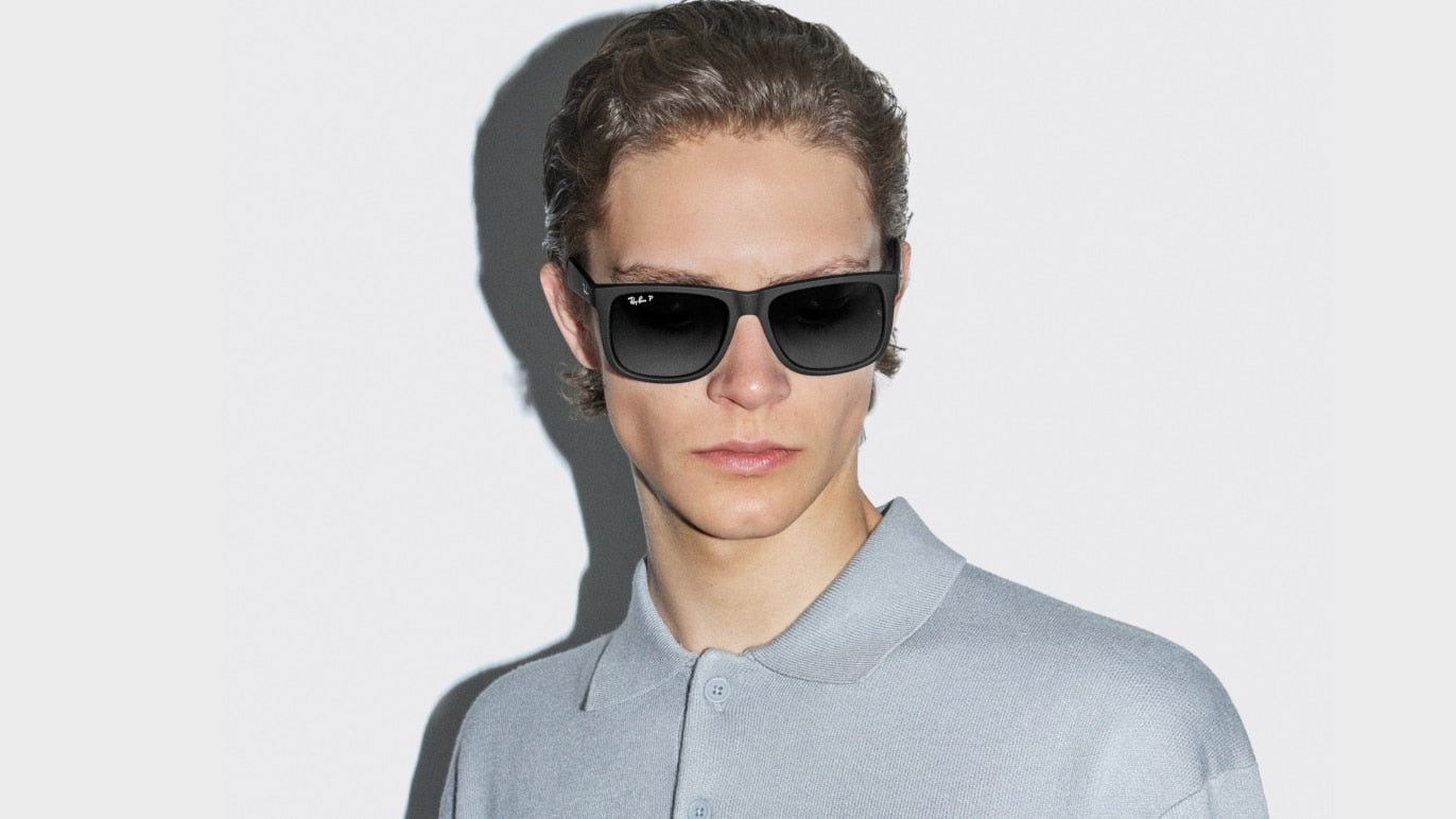 RAY-BAN SUNGLASSES JUSTIN - RB4165 601/8G 54-55