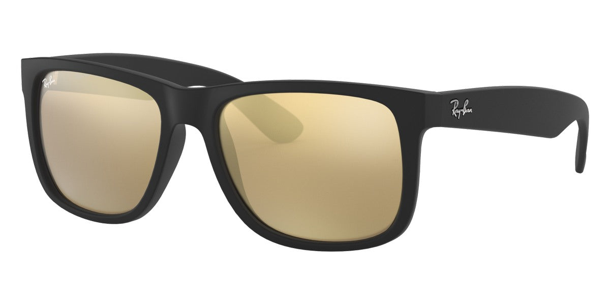 RAY-BAN SUNGLASSES JUSTIN - RB4165 622/5A 51 - Rubber Black