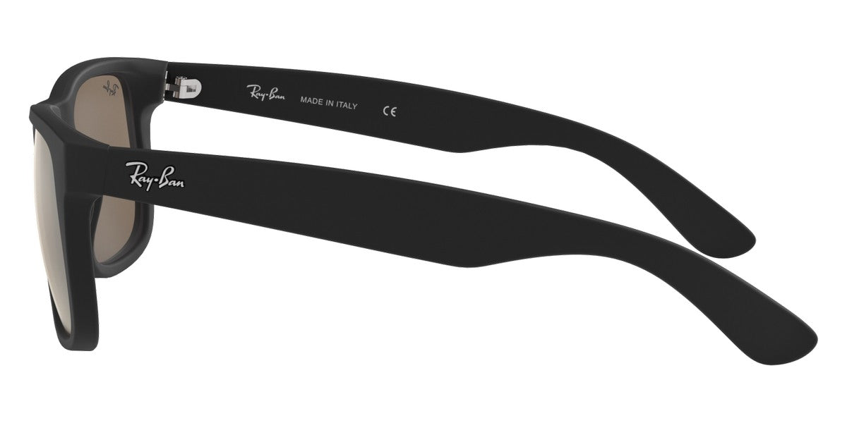 RAY-BAN SUNGLASSES JUSTIN - RB4165 622/5A 51 - Rubber Black