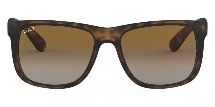 RAY-BAN SUNGLASSES JUSTIN - RB4165 865/T5 55 - Rubber Havana