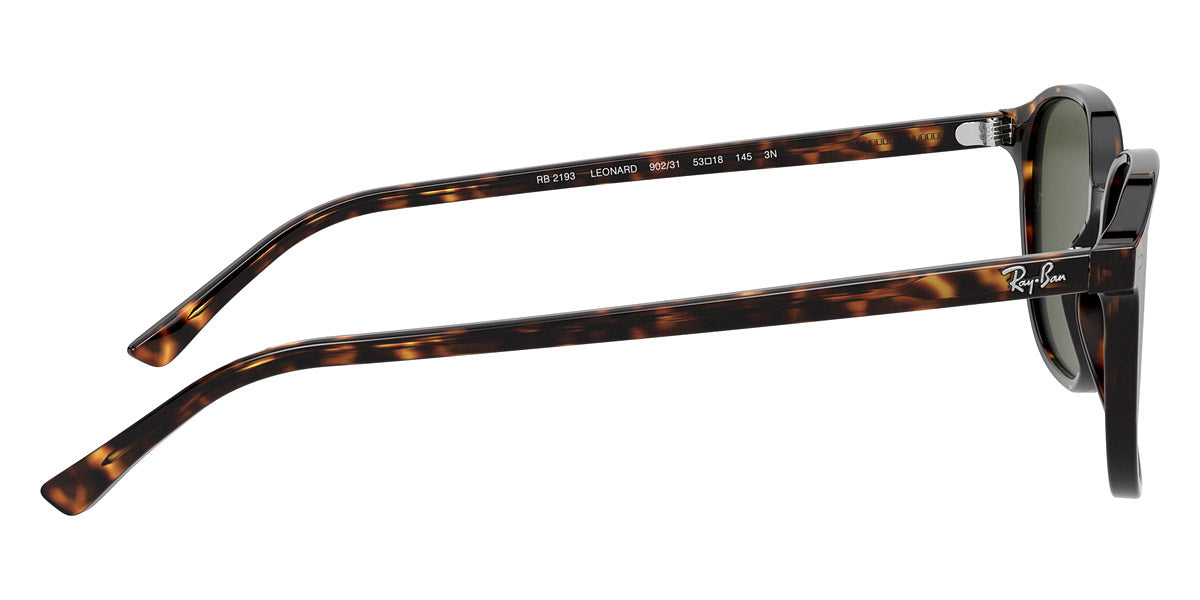 RAY-BAN SUNGLASSES LEONARD - RB2193 902/31 51 - Tortoise