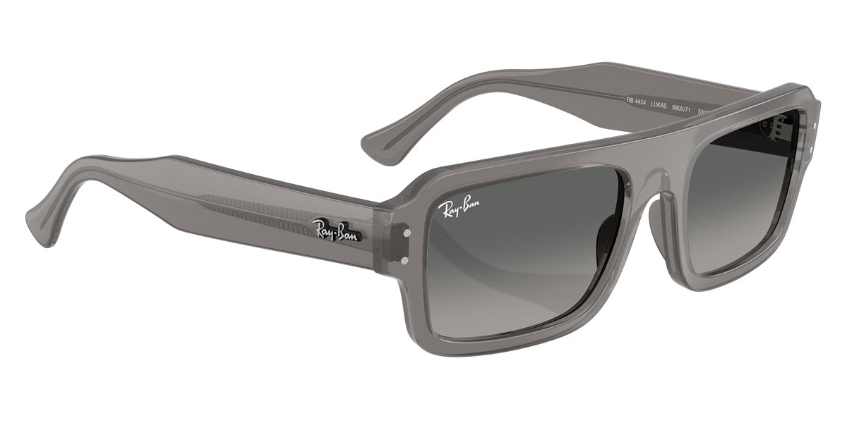 RAY-BAN SUNGLASSES LUKAS - RB4454 680571 56 - Transparent Gray
